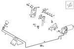 1237800714 - : Bracket for Mercedes-Benz Image