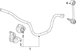 85589126 - : Stabilizer Link for Honda Image