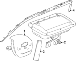 85024807 - : Driver Inflator Module for GM Image