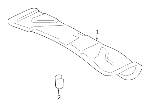 Interior Trim - Trunk for 2008 Ford Taurus #0