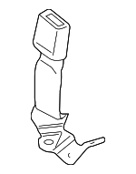 72117430066 - : Center Buckle for BMW Image