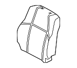 7150560220 - Body: Seat Back Pad for Lexus: GX460 Image