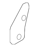 64154AG01A - Body: Plate for Subaru: Legacy, Outback Image