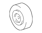 166030W010 - : Idler Pulley for Toyota: 4Runner, Land Cruiser, Sequoia, Tundra Image