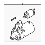 79911021GX - Electrical: Starter for Audi: A4 Quattro, A5 Quattro, A7 Quattro, A8 Quattro, Q5, Q7, RS5, RS7, S4, S5, S6, S7, S8 Image