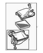 17700AK010 - : Air Cleaner Assembly for Toyota: Tacoma Image
