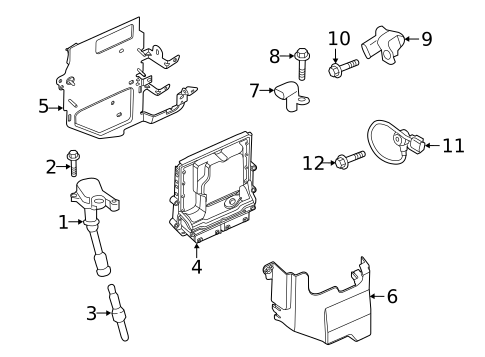 Ignition System for 2022 Ford Bronco Sport #0