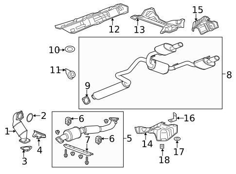 Exhaust Components for 2015 Buick Verano #0