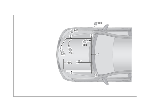 Body-Side Engine Wiring Harness for 2018 Mercedes-Benz GLS450 #0