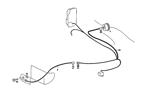 Outside Temperature Indicator for 1986 Mercedes-Benz 560SL #0
