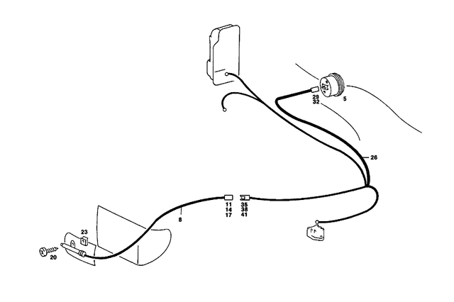 15422618 - Electrical Equipment and Instruments: Sensor for Mercedes-Benz Image image
