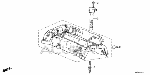 Plug Hole Coil - Plug (1) for 2017 Acura TLX #0