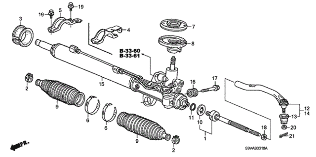 P.S. Gear Box for 2008 Honda Pilot #0