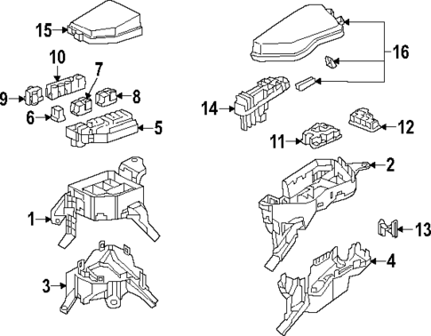 Fuse & Relay for 2024 Lexus NX350h #0