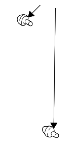 90105A0260 - Body: Hinge Bolt for Scion: xB | Toyota: Camry, Celica, Echo, Prius, Solara, Yaris Image