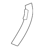 99656254200GRV - : 2002 Porsche 911 - Corner Trim for Porsche Image