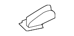 99656243700 - Body: Drain Tube Cover for Porsche Image