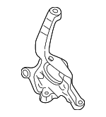 4782902AB - Suspension: Knuckle for Chrysler: Sebring | Dodge: Stratus Image