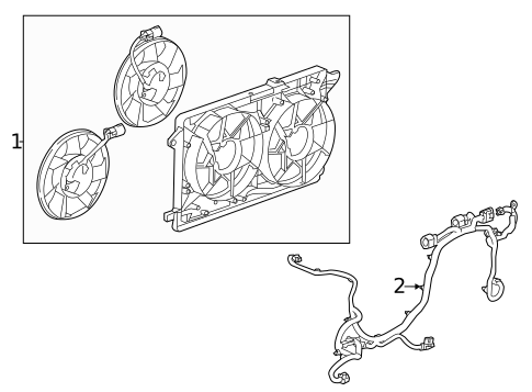 Cooling Fan for 2014 Cadillac ELR #0