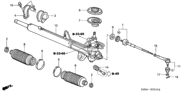 P.S. Gear Box for 2000 Honda Odyssey #0