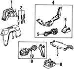 21012185 - Engine: Motor Mount for GM Image