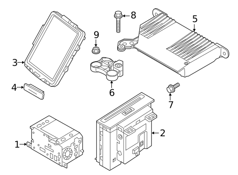 Navigation System for 2019 Volvo XC90 #2