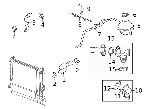 Hoses & Lines for 2025 Cadillac XT5 #0
