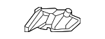 86551IT000 - Body: Side Bracket for Hyundai Image