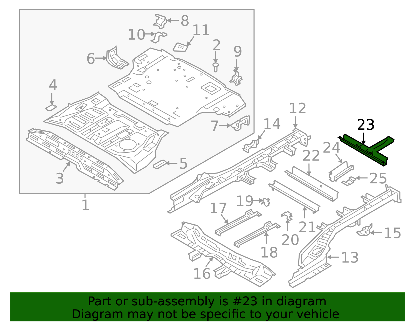 65865-S1200 - High-Quality Frame Side Member Crossmember for AutoNation ...