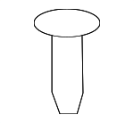 8872025000SX - Body: Headrest Guide for Hyundai: Accent, Elantra Image