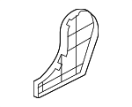 8806925000ZZ - Body: Recline Cover for Hyundai: Accent Image