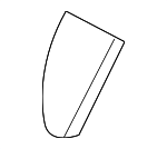 8A2Z7828371A - Body: Splash Shield for Ford: Explorer Sport Trac Image