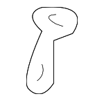 8760389900 - Body: Headrest Guide for Nissan: 350Z, Altima, Juke, Maxima, Murano, NV200, Pathfinder, Quest, Sentra, Versa Image