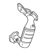 AJ952055X - : Exhaust Manifold - Passenger Side (RH) for Mazda: MPV Image