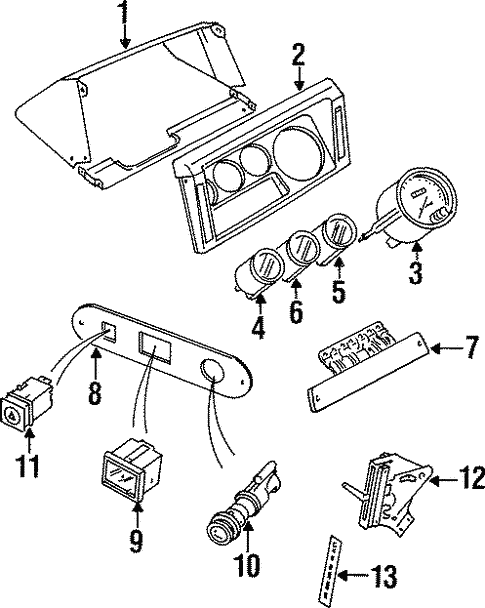 アクセサリー Parts Catalogue Defender 110 1995 Land Rover Defender 90-110 1984-2006 - Bonnet & parts