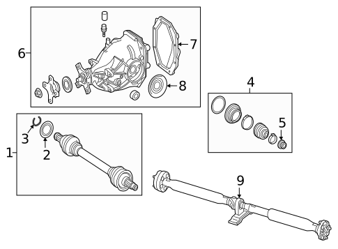 Drive Axles for 2014 Mercedes-Benz SLK350 #0