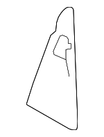 8H003542327X - Body: Speaker Grille for Audi Image