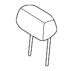 52207291129 - Body: Headrest, Outer for BMW: 228i, 228i xDrive, 230i, 230i xDrive, 320i, 320i xDrive, 328d, 328d xDrive, 328i, 328i xDrive, 330e, 330i, 330i xDrive, 335i, 335i xDrive, 340i, 340i xDrive, ActiveHybrid 3, M2, M235i, M235i xDrive, M240i, M240i xDrive, M3 Image