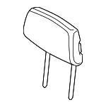 52207291143 - Body: Headrest, Center for BMW: 320i, 320i xDrive, 328d, 328d xDrive, 328i, 328i GT xDrive, 328i xDrive, 330e, 330i, 330i GT xDrive, 330i xDrive, 335i, 335i GT xDrive, 335i xDrive, 340i, 340i GT xDrive, 340i xDrive, ActiveHybrid 3, M3 Image
