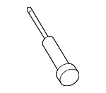 1J0012255 - Body: Screwdriver for Volkswagen: Atlas, Beetle, CC, Eos, Golf, Golf R, GTI, Jetta, Passat, Phaeton, R32, Rabbit, Tiguan, Tiguan Limited, Touareg Image