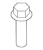 6102208AA - Engine: Mount Insulator Bolt for Mopar Image