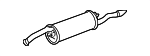 1743021371 - Exhaust: Muffler &amp; Pipe for Toyota: Echo Image
