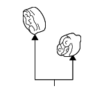 1756223040 - : Converter &amp; Pipe Insulator for Scion: xA, xB | Toyota: Echo Image