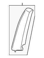 896001M011AF1 - Body: Bolster for Kia: Forte Image