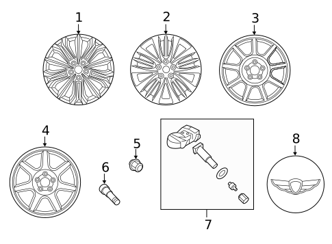 Wheels for 2015 Hyundai Genesis #0