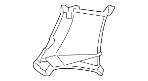 865754U500 - : Radiator Support Air Deflector for Kia: Optima Image