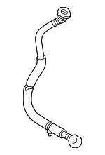 375Y3CV020 - Cooling System: Water Hose for Genesis: GV60 | Hyundai: Ioniq 6 Image