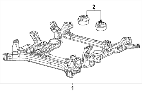 Suspension Mounting for 2024 Dodge Charger Daytona #1