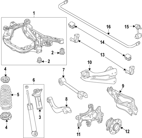 Ride Control for 2025 Toyota bZ4X #0