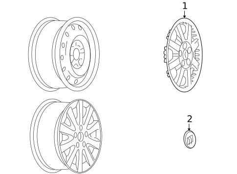 Covers & Trim for 2006 Buick Terraza #0